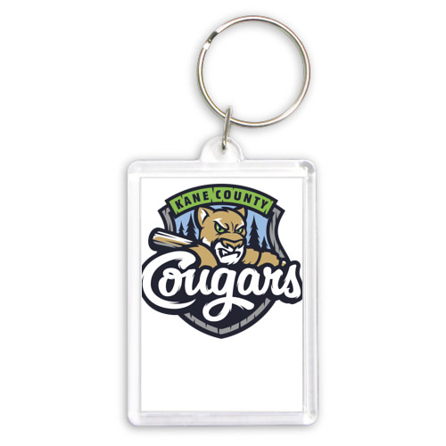 Брелок прямоугольный 35*50 Kane County Cougars - baseball team