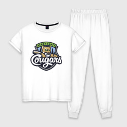 Женская пижама хлопок Kane County Cougars - baseball team