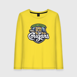 Женский лонгслив хлопок Kane County Cougars - baseball team