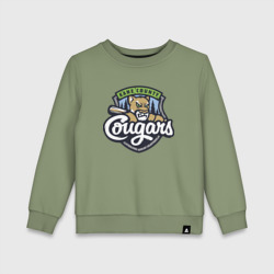 Детский свитшот хлопок Kane County Cougars - baseball team