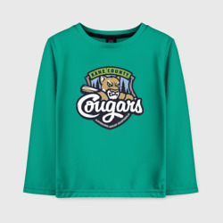 Детский лонгслив хлопок Kane County Cougars - baseball team