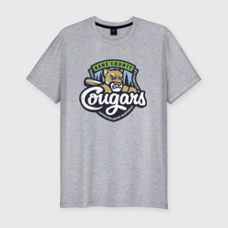 Мужская футболка хлопок Slim Kane County Cougars - baseball team