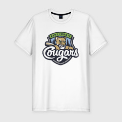 Мужская футболка хлопок Slim Kane County Cougars - baseball team