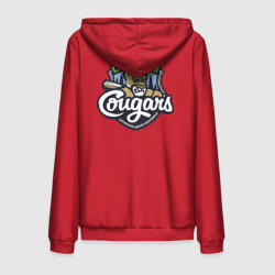 Мужская толстовка на молнии хлопок Kane County Cougars - baseball team