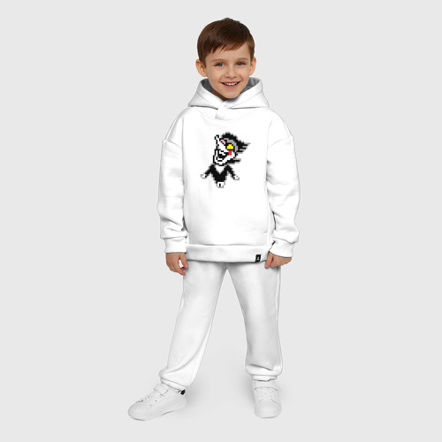 Детский костюм хлопок Oversize Spamton Deltarune; Спамтон Дельтарун, цвет белый - фото 9