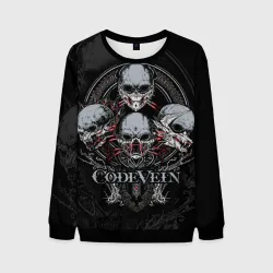 Мужской свитшот 3D Code Vein Код Вейн