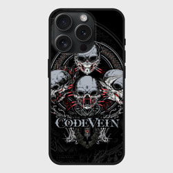 Чехол силиконовый для Apple iPhone 15 Pro матовый Code Vein Код Вейн
