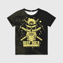 Детская футболка 3D Deep Rock Galactic Danger Darkness Dwarves