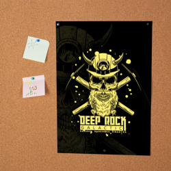 Постер Deep Rock Galactic Danger Darkness Dwarves - фото 2