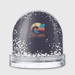 Игрушка Снежный шар Арракис. Дюна. Vintage theme