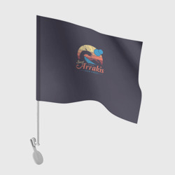Флаг для автомобиля Арракис. Дюна. Vintage theme