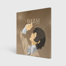 Холст квадратный Дазай Осаму Dazai Osamu, bungou stray dogs образ