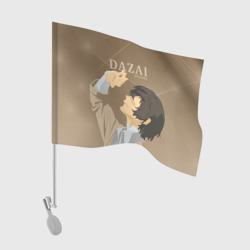 Флаг для автомобиля Дазай Осаму Dazai Osamu, bungou stray dogs образ