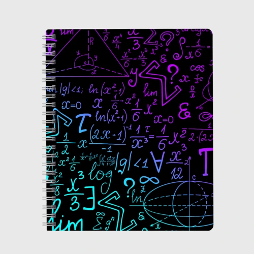 Тетрадь Неоновые формулы neon formulas