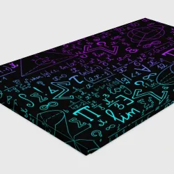 Холст прямоугольный Неоновые формулы neon formulas - фото 2