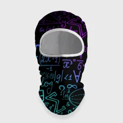 Балаклава 3D Неоновые формулы neon formulas