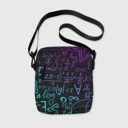 Сумка через плечо 3D Неоновые формулы neon formulas