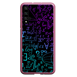 Чехол для Honor 20 Неоновые формулы neon formulas