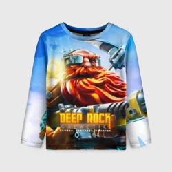 Детский лонгслив 3D Deep Rock Galactic The Scout