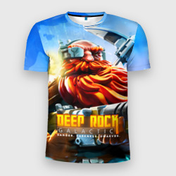 Мужская футболка 3D Slim Deep Rock Galactic The Scout