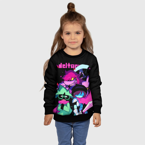 Детский свитшот 3D Deltarune Дельта Руна, цвет 3D печать - фото 7