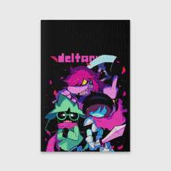 Обложка для паспорта матовая кожа Deltarune Дельта Руна