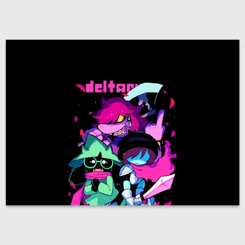 Поздравительная открытка Deltarune Дельта Руна