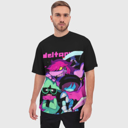Мужская футболка oversize 3D Deltarune Дельта Руна - фото 2