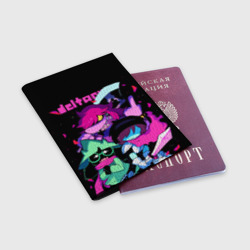 Обложка для паспорта матовая кожа Deltarune Дельта Руна - фото 2