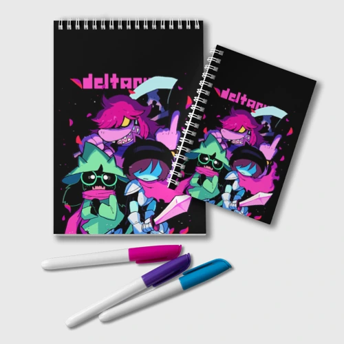 Блокнот Deltarune Дельта Руна