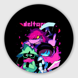 Круглый коврик для мышки Deltarune Дельта Руна