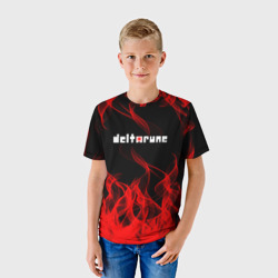 Детская футболка 3D Deltarune Fire - фото 2