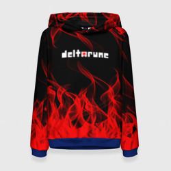 Женская толстовка 3D Deltarune Fire