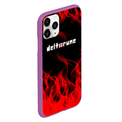 Чехол для iPhone 11 Pro матовый Deltarune Fire - фото 2