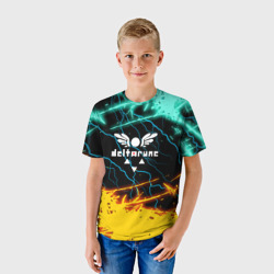 Детская футболка 3D Deltarune Молнии - фото 2