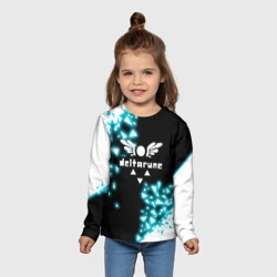 Детский лонгслив 3D Deltarune Neon - фото 2