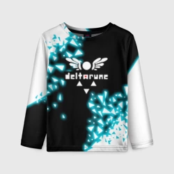 Детский лонгслив 3D Deltarune Neon