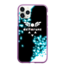 Чехол для iPhone 11 Pro Max матовый Deltarune Neon