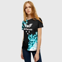 Женская футболка 3D Deltarune Neon - фото 2