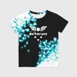 Детская футболка 3D Deltarune Neon