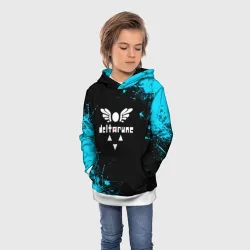 Детская толстовка 3D Deltarune брызги красок - фото 2