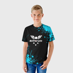 Детская футболка 3D Deltarune брызги красок - фото 2