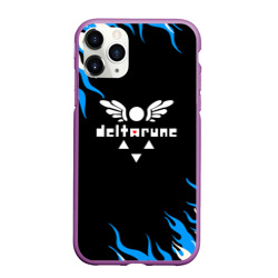 Чехол для iPhone 11 Pro Max матовый [Deltarune] - Нарисованный огонь