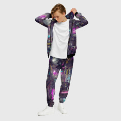 Мужской костюм 3D Городской Киберпанк - фото 2