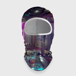 Балаклава 3D Городской Киберпанк