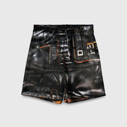 Детские спортивные шорты 3D Стиль терминатора