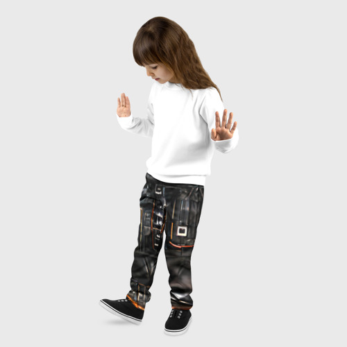Детские брюки 3D Стиль терминатора, цвет 3D печать - фото 3