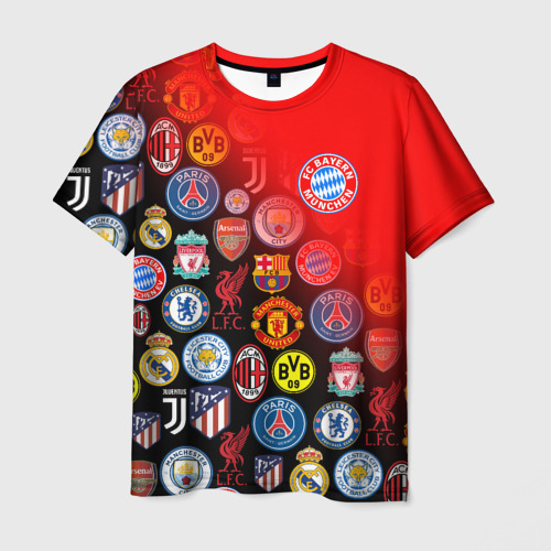Мужская футболка 3D Bayern Munchen best FC sport, цвет 3D печать