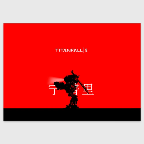 Поздравительная открытка Mech TF2