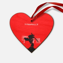 Деревянная игрушка Сердце Mech TF2